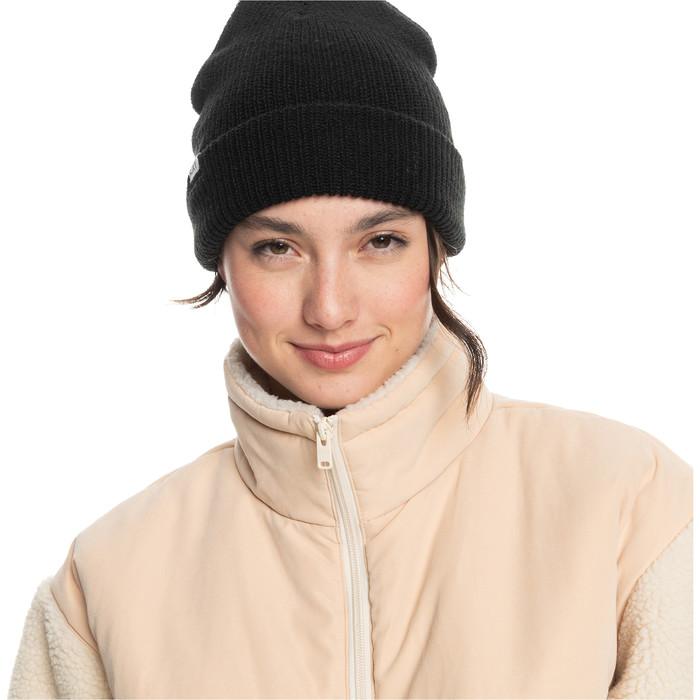 2023 Roxy Womens Island Fox Beanie Mtze ERJHA04061 - Anthrazit